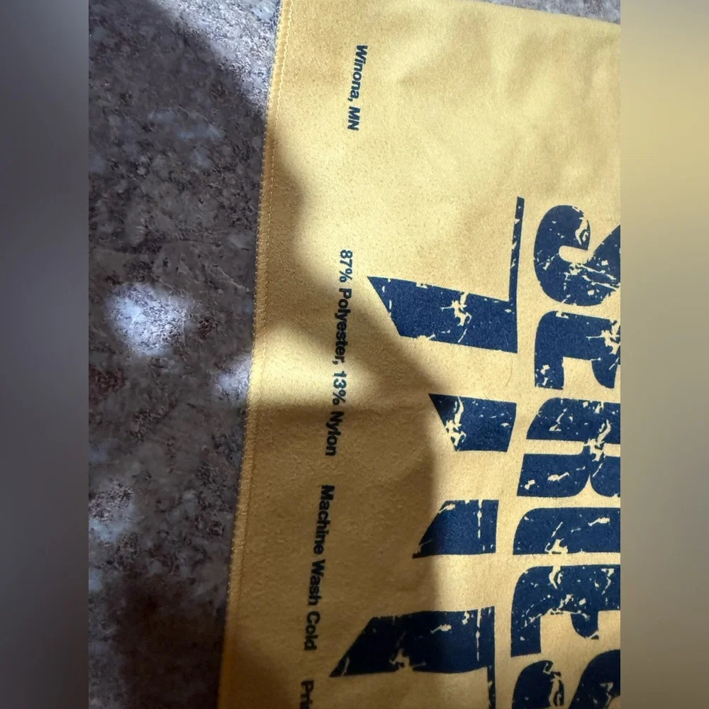 World Series Black and Yellow Towel